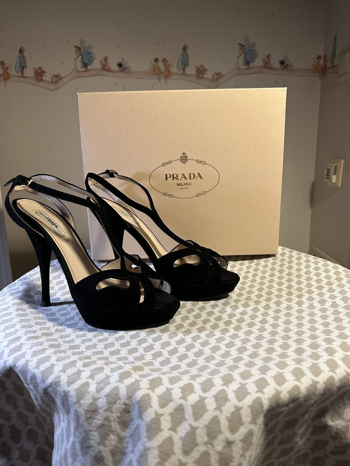 Prada Early 2000s archive goatskin prada heels Size US 8.5 / IT 38.5 - 2 Thumbnail