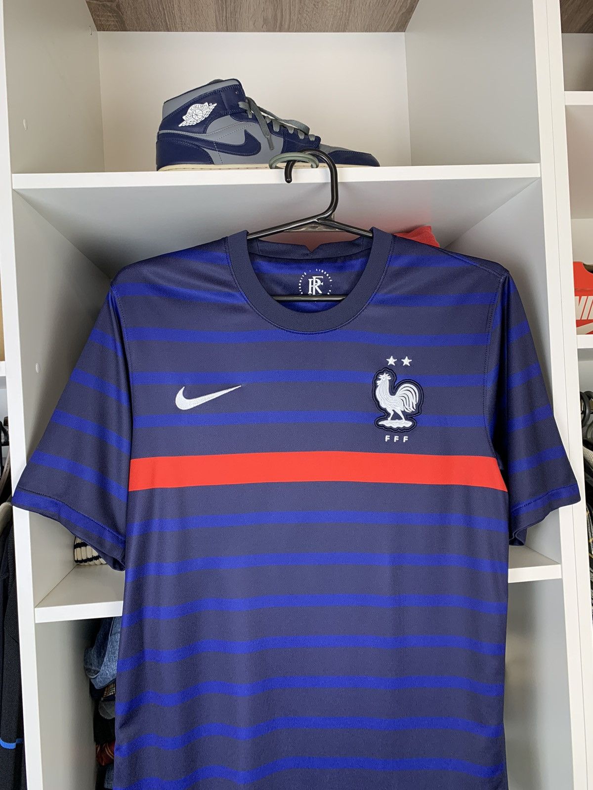 Nike Nike France 2020 2021 Home Football Shirt Soccer Jersey Size US M / EU 48-50 / 2 - 2 Thumbnail