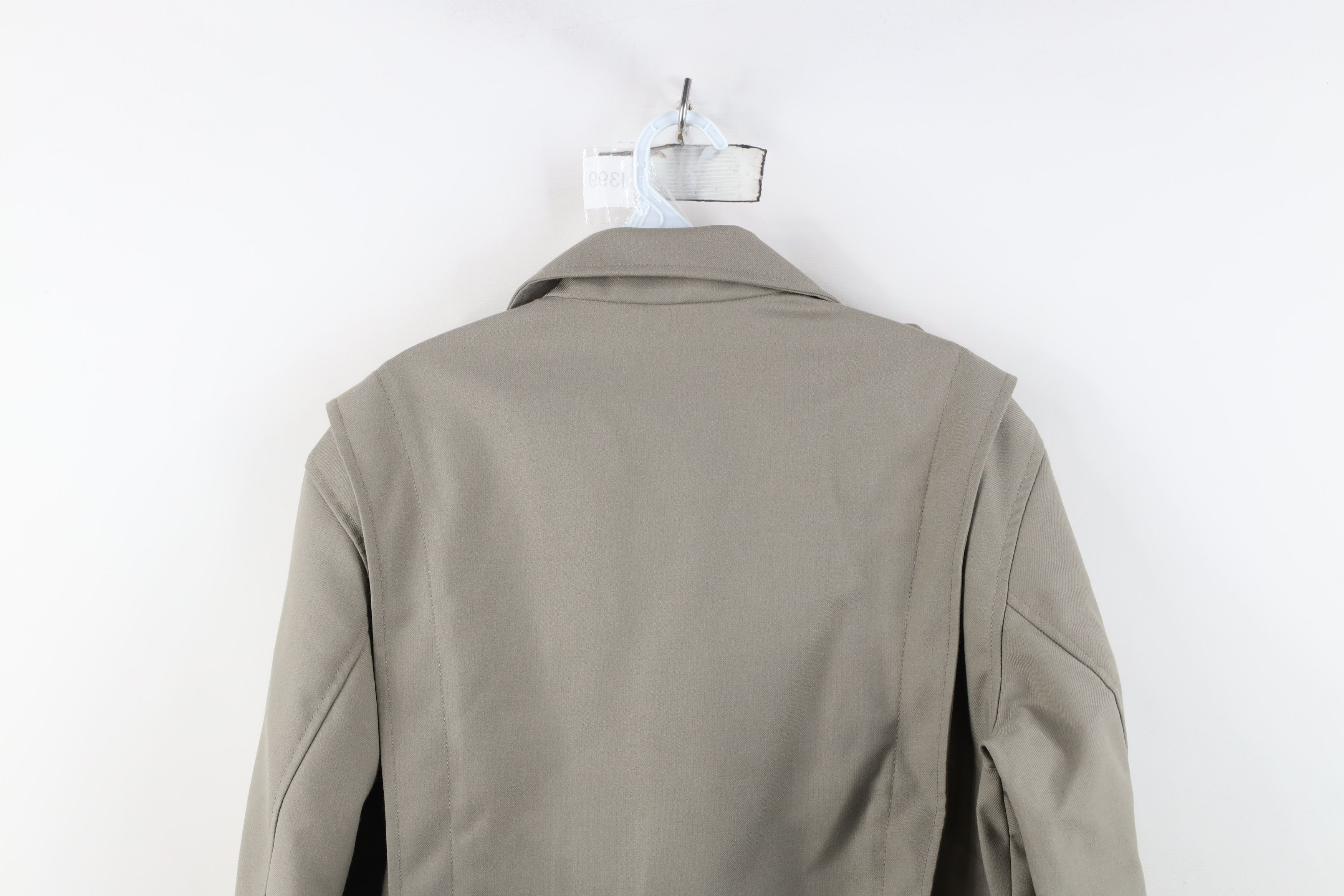 Vintage Deadstock Vintage 90s Streetwear Wool Military Bomber Jacket Size US L / EU 52-54 / 3 - 14 Thumbnail