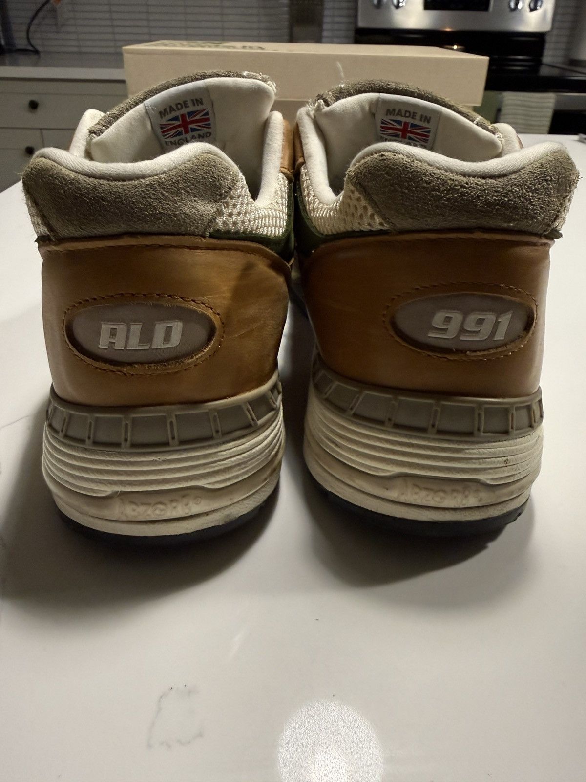 Aime Leon Dore × New Balance New Balance 991 Aime Leon Dore MiUK Tan Size US 10.5 / EU 43-44 - 4 Thumbnail