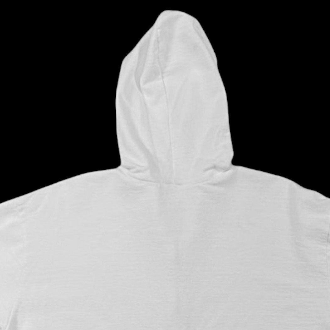 NBDN Nobrandedon Tomi 6. White Hoodie | Size L Size L / US 10 / IT 46 - 4 Thumbnail