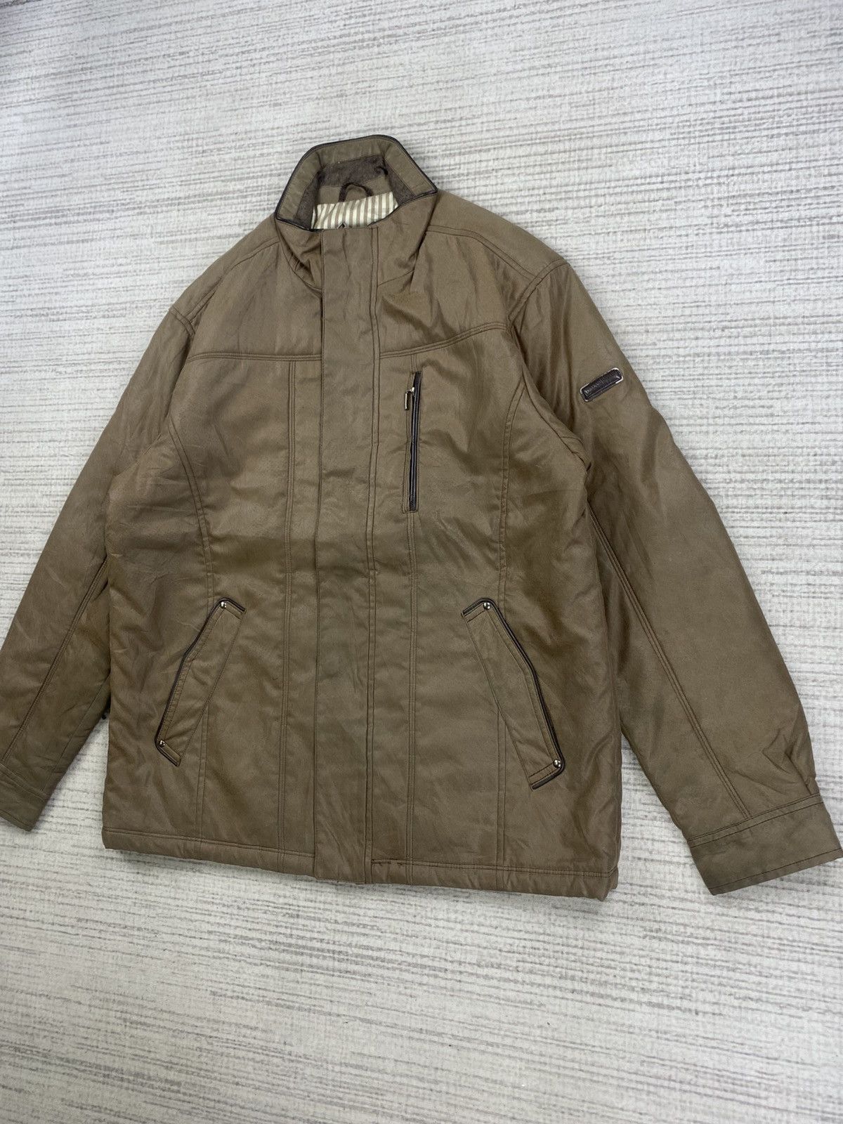 ALAIN DELON × Japanese Brand Vintage Alain Delon Synthetic Leather Jacket Size US M / EU 48-50 / 2 - 5 Thumbnail