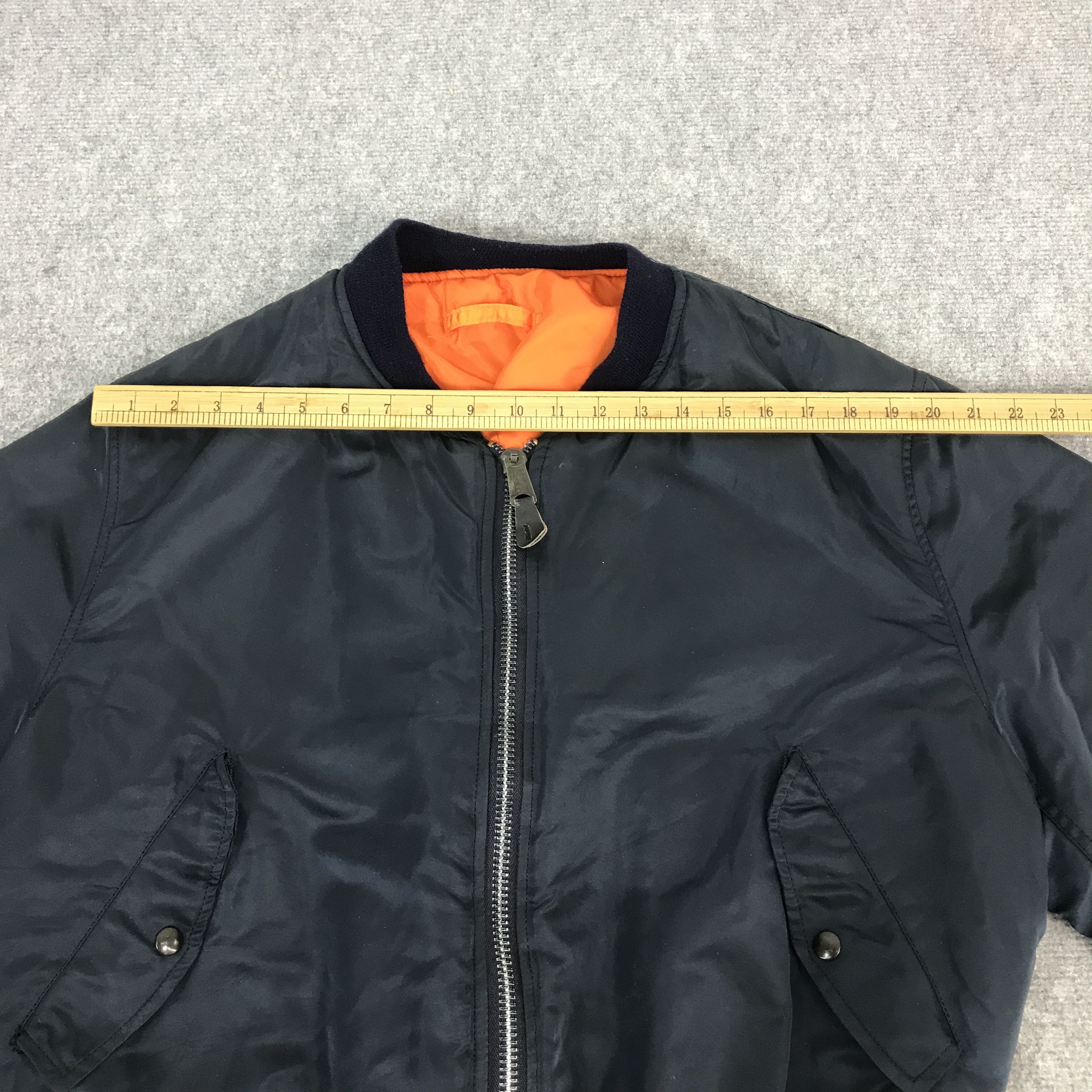Vintage Vtg flyer's man intermediate Ma-1 Bomber jacket Size US L / EU 52-54 / 3 - 5 Thumbnail