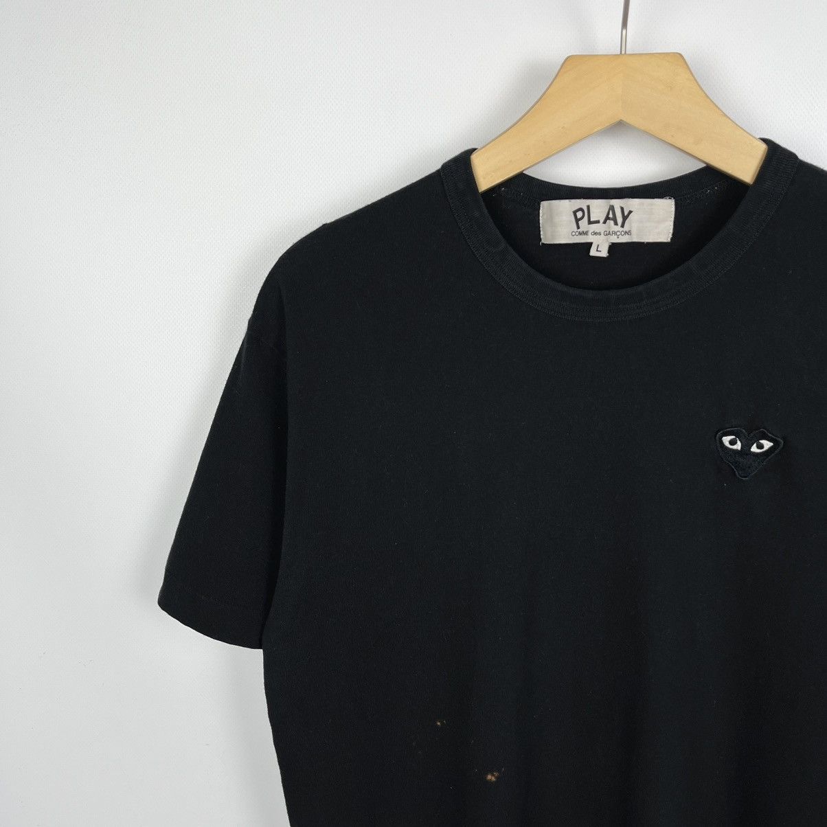 Comme des Garcons Comme Des Garçons Heart Logo T Shirt Size US L / EU 52-54 / 3 - 5 Thumbnail