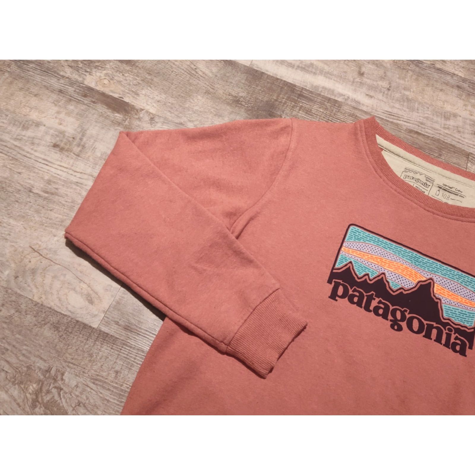 Patagonia Patagonia Solar Rays 73 Uprisal Crew Sweatshirt sz S Women's Pink Fleece Inner Size S / US 4 / IT 40 - 5 Thumbnail