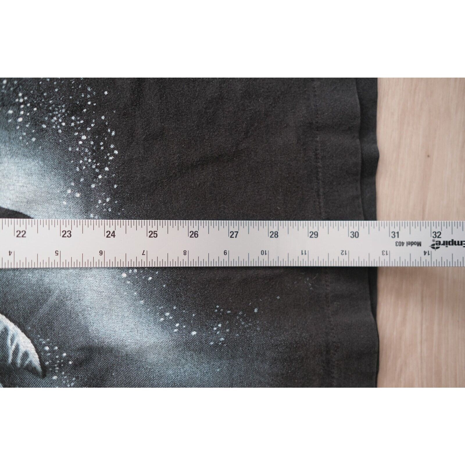 Fruit Of The Loom Vintage 90s Fruit Loom Dolphins AOP Art Tee XL Black Blue Size US XL / EU 56 / 4 - 4 Thumbnail