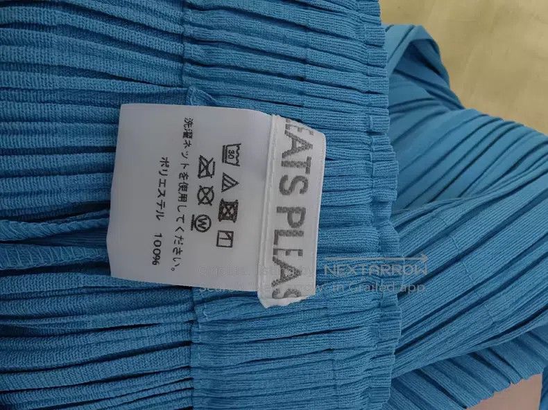Issey Miyake Issey Miyake size:3 Blue pants Size 31" - 4 Thumbnail
