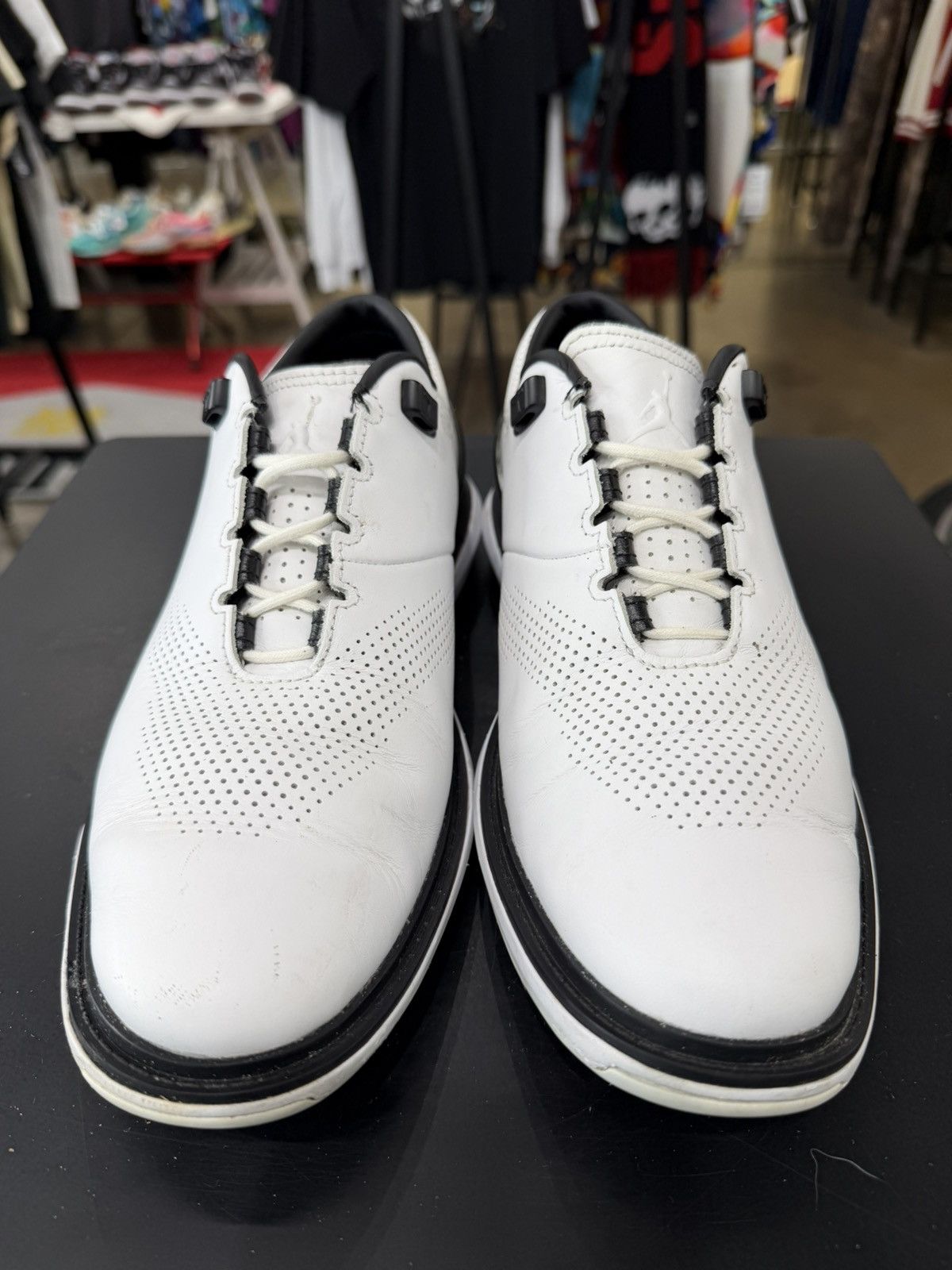 Jordan Brand Jordan ADG 4 Golf White Black Size 8.5 (2023) Size US 8.5 / EU 41-42 - 2 Thumbnail