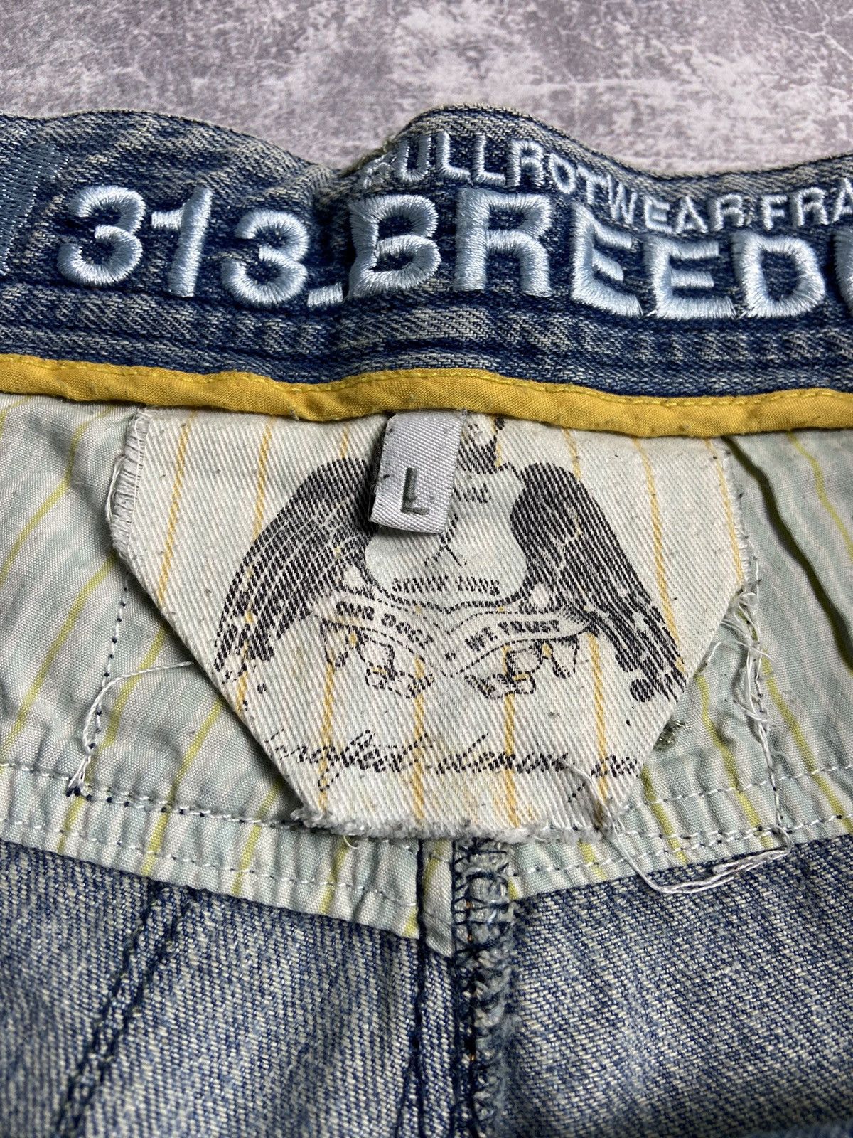 RARE Bullrot Wear Skaters Distressed Vintage Y2K Baggy Jeans