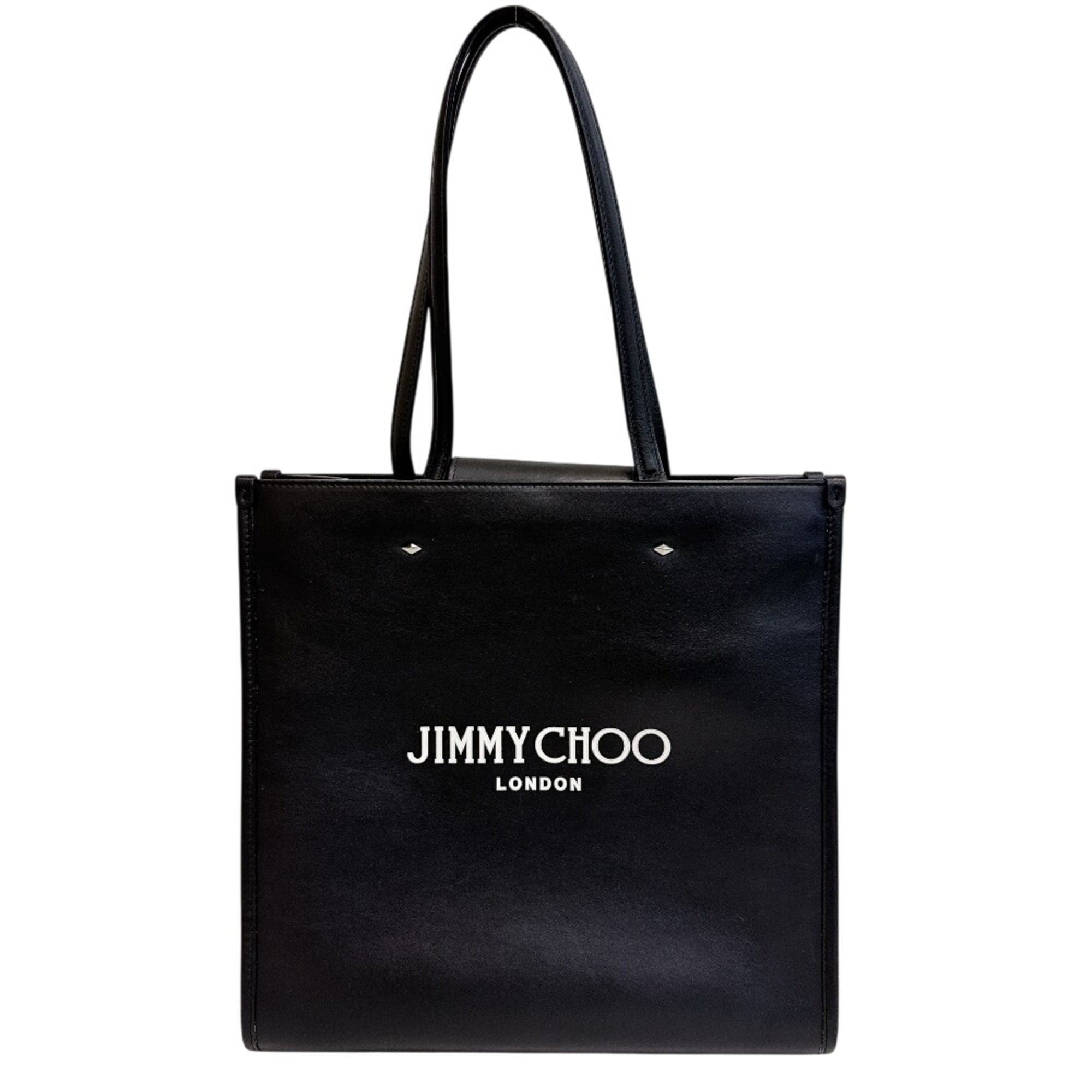 Jimmy Choo JIMMY CHOO NS Tote Logo Bag, Shoulder Black Size ONE SIZE - 1 Thumbnail