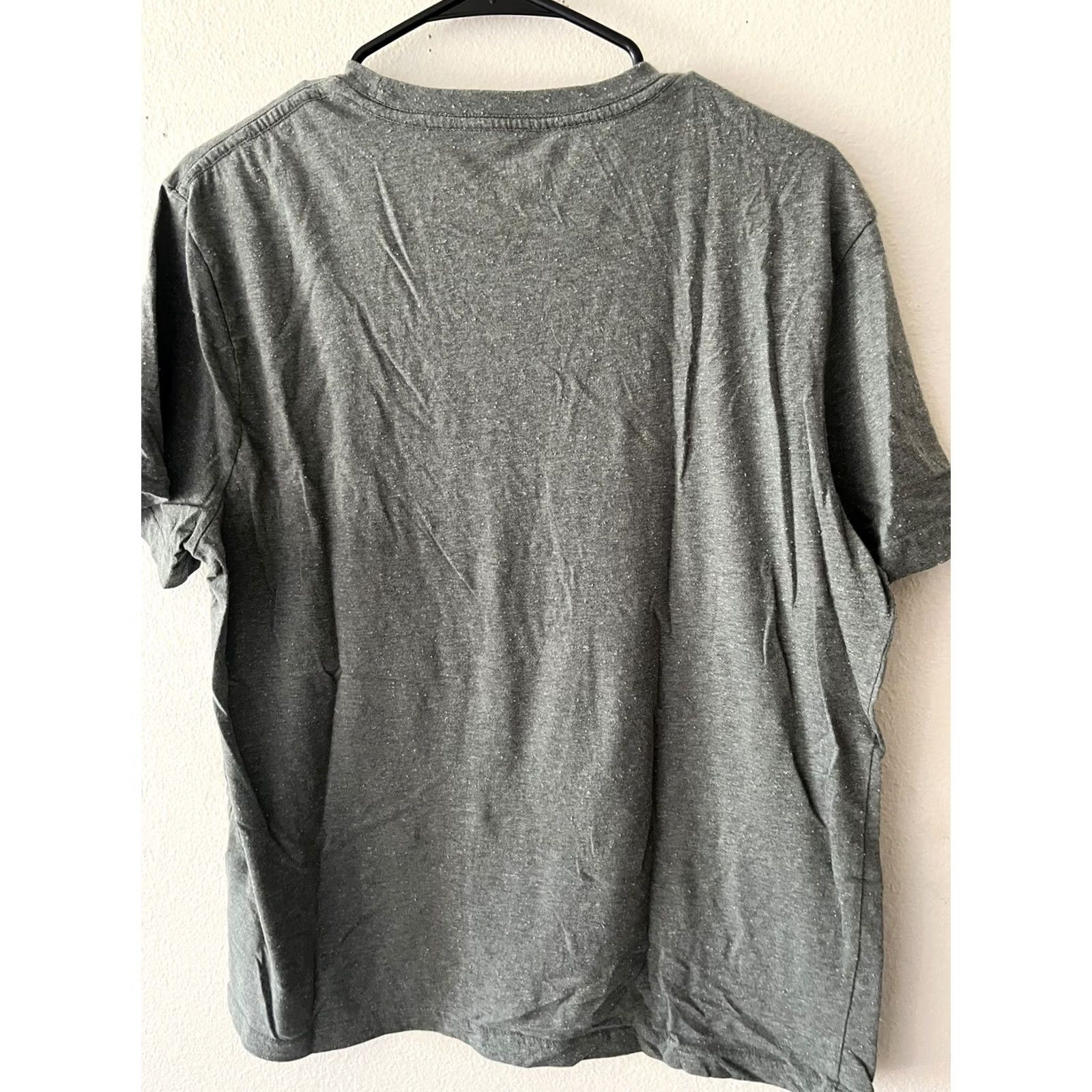 H&M H&M Shirt Mens Large Gray Short Sleeve Crew Neck Casual Regular Fit T-Shirt 90s Graphic Tee Logo Size US L / EU 52-54 / 3 - 3 Thumbnail