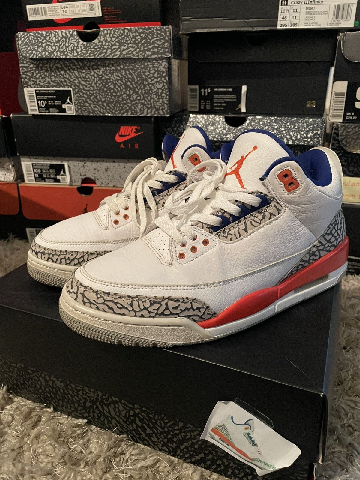 Jordan Brand Jordan 3 Knicks Size US 9 / EU 42 - 1 Thumbnail