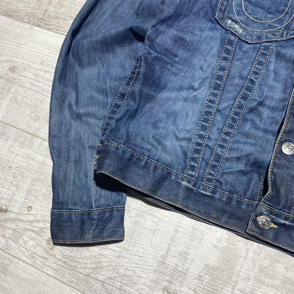 True Religion True Religion Jimmy Super Distressed Denim Jeans Jacket Size US XL / EU 56 / 4 - 2 Thumbnail