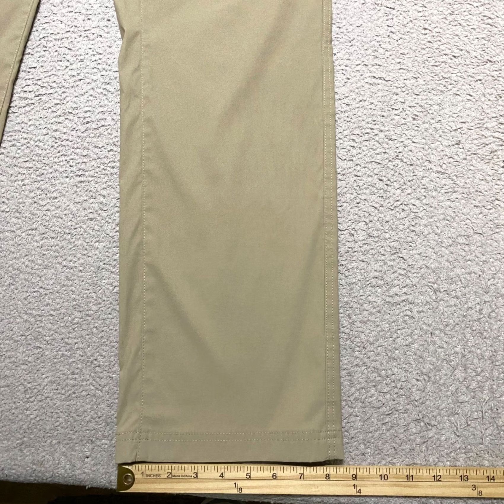 Eddie Bauer Eddie Bauer Mens Pants Beige 36x32 Straight Chino Cargo 5-Pocket Regular Nylon Spandex Outdoor Hiking Rainer Tech Casual Travel Womens Mens Boys Girls Size US 36 / EU 52 - 5 Thumbnail