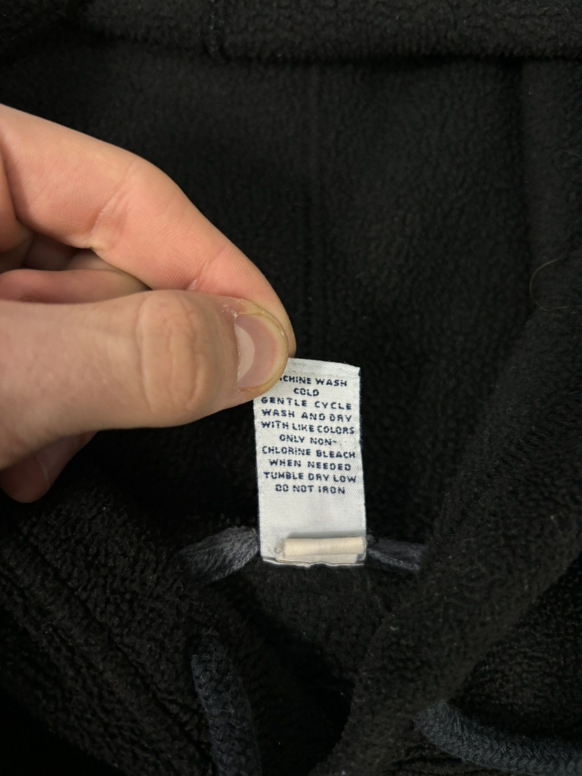 Gap × Japanese Brand × Vintage Vintage GAP Boxy Fleece Hoodie Embroidered Logo Hip Hop Size US L / EU 52-54 / 3 - 9 Thumbnail