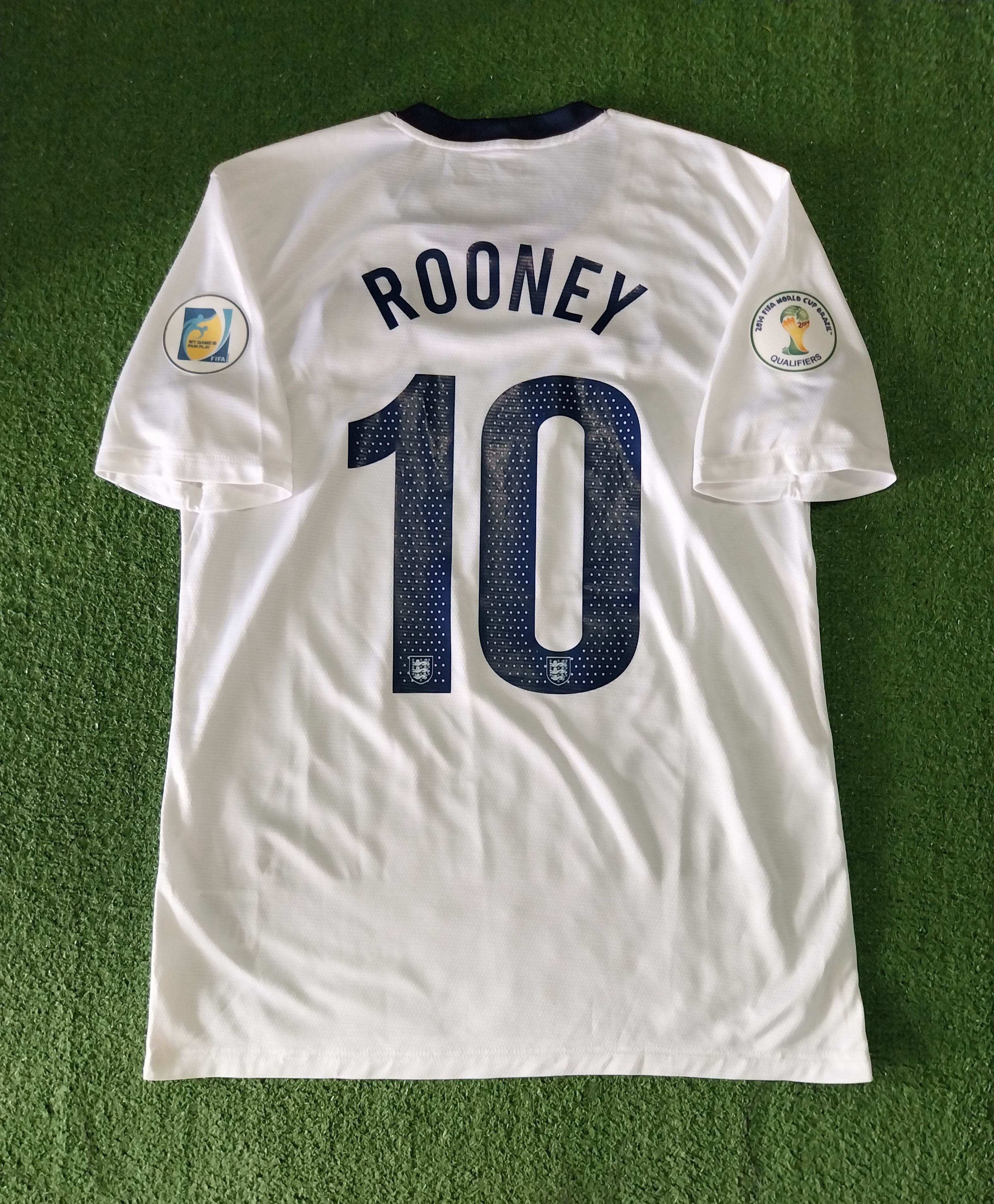 Nike England home 2012/2013 wayne rooney jersey football Size US M / EU 48-50 / 2 - 2 Thumbnail