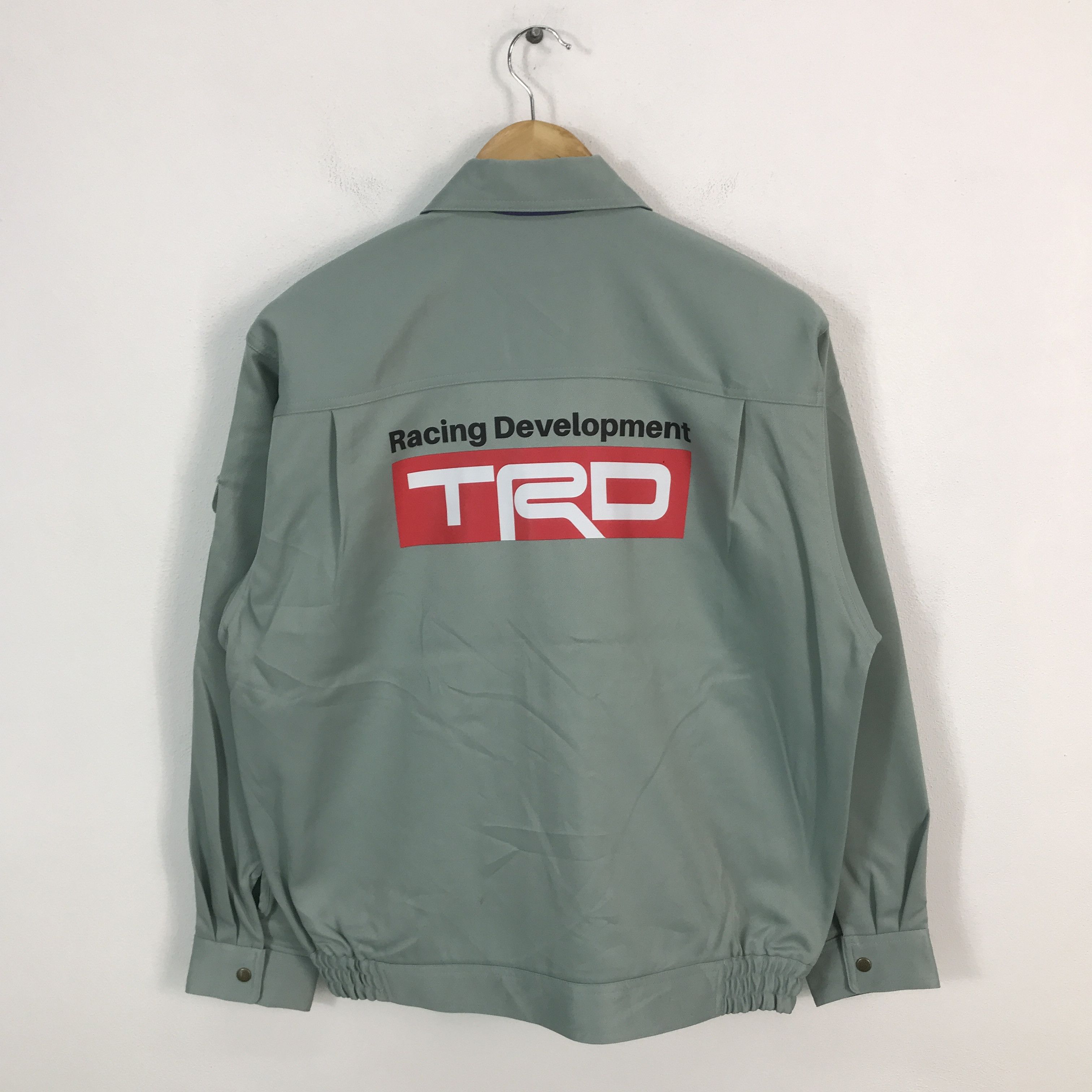 Japanese Brand Vtg Toyota x TRD racing development custom Japan jacket Size US L / EU 52-54 / 3 - 1 Thumbnail