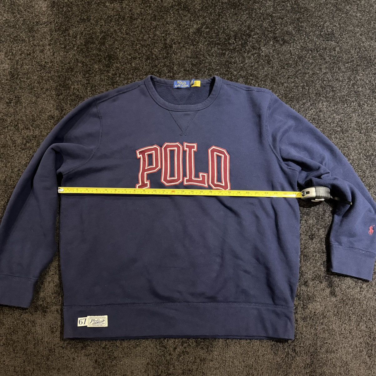 Polo Ralph Lauren Polo, Ralph Lauren navy crewneck size XL Size US XL / EU 56 / 4 - 11 Thumbnail