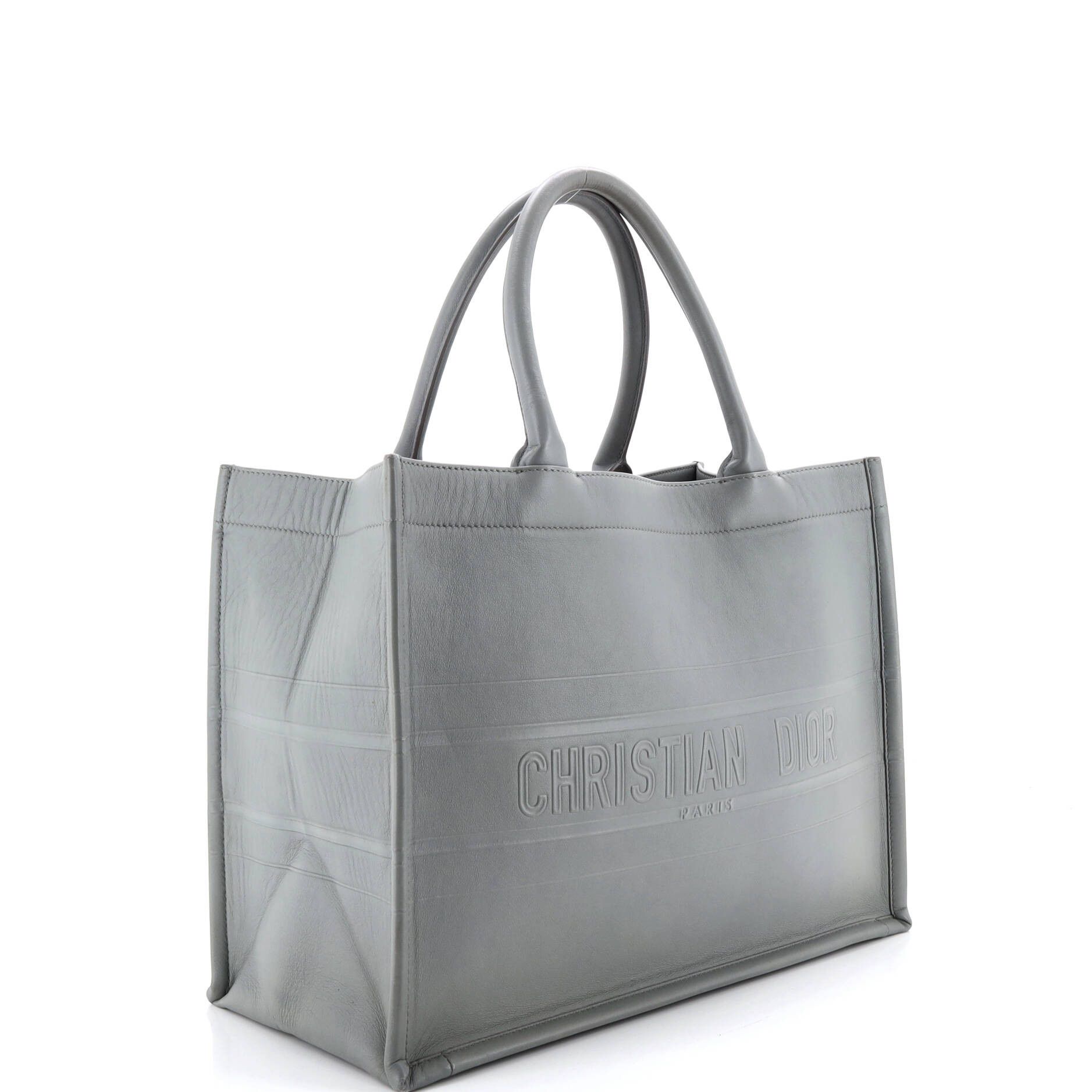 Dior Book Tote Embossed Leather Medium Size ONE SIZE - 1 Thumbnail
