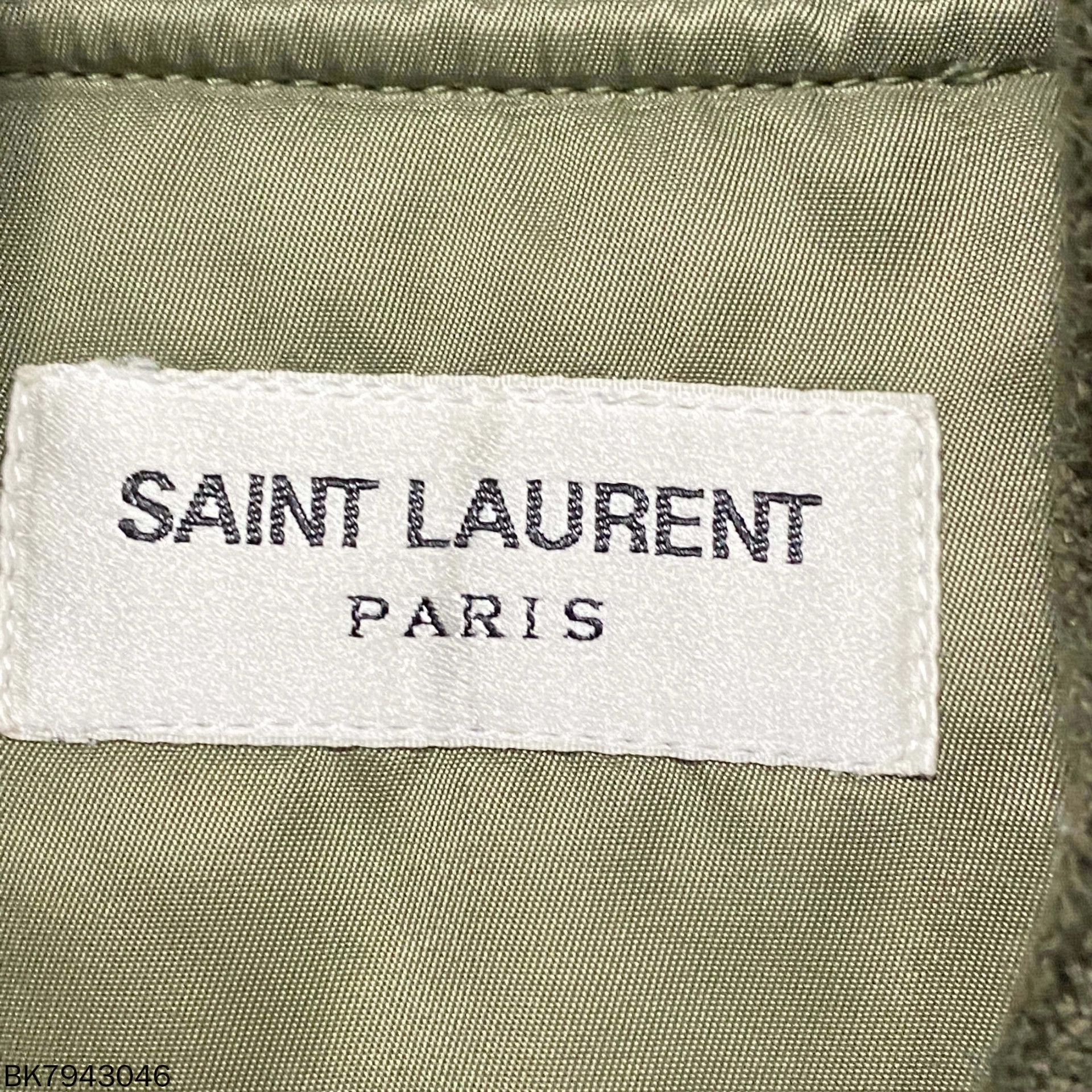 Saint Laurent Paris Saint Laurent military green flight jacket 98 New Women Size US XS / EU 42 / 0 - 4 Thumbnail