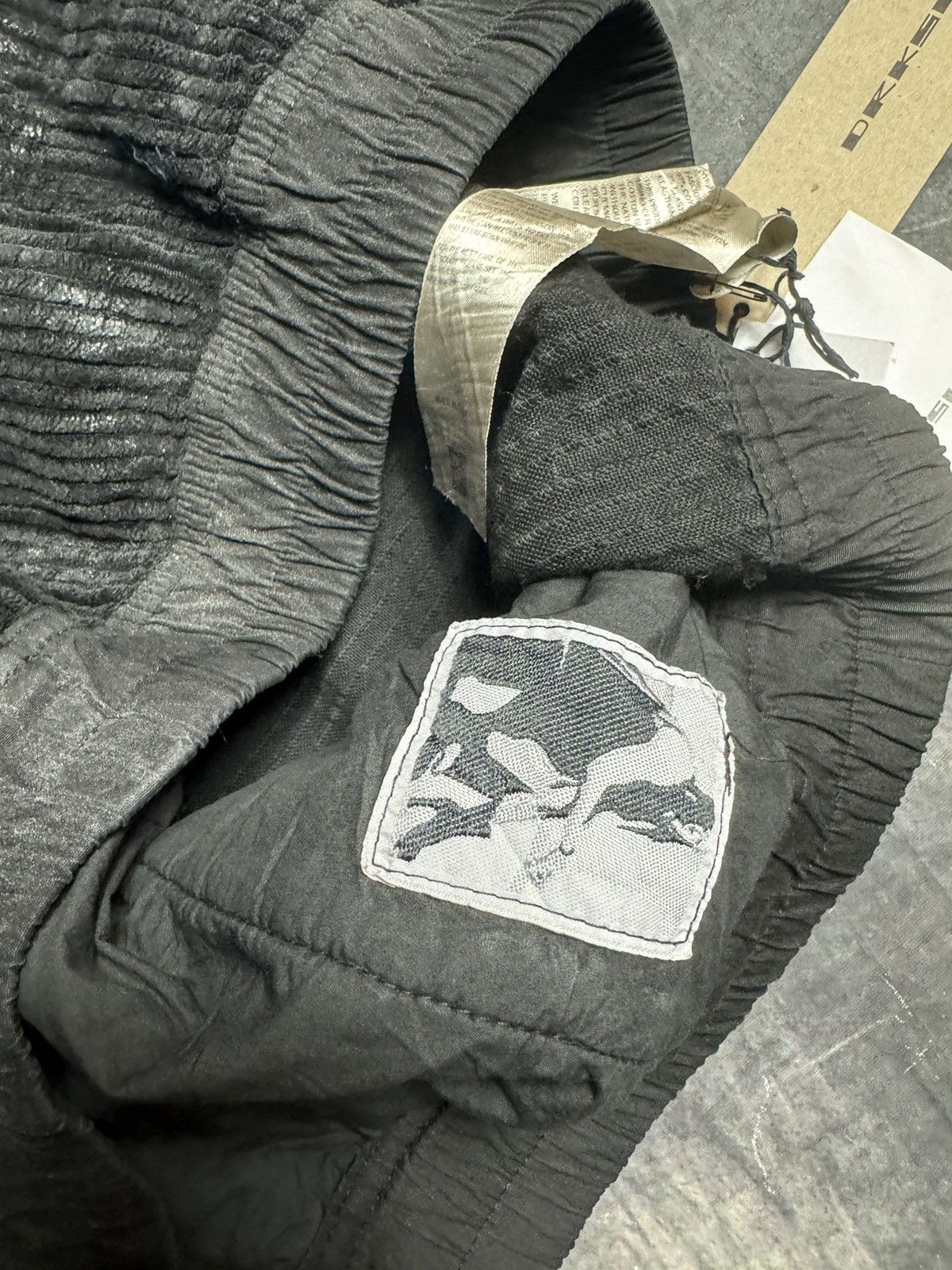 Rick Owens Rick Owens Drkshdw Geth Corduroy Cargo Bella Pants in Black Size US 34 / EU 50 - 14 Thumbnail