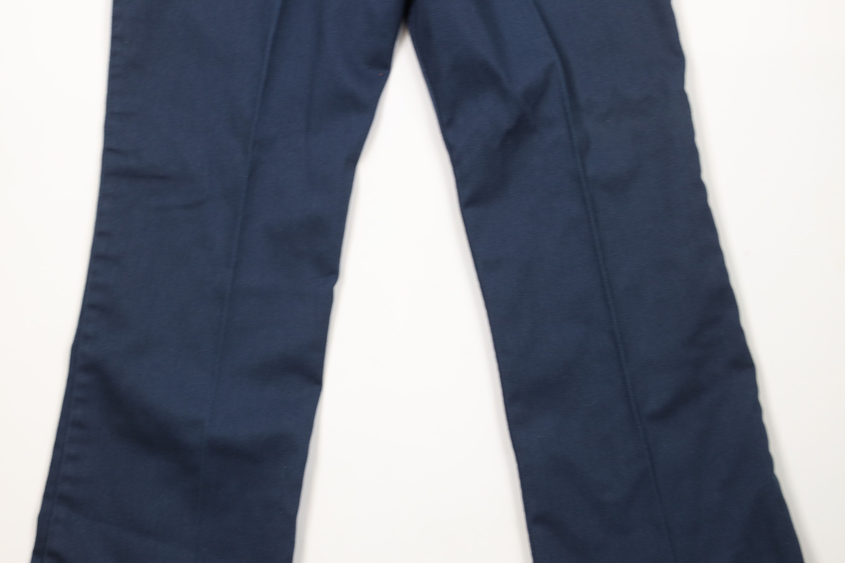 Vintage Vintage 70s Streetwear Flared Wide Leg Denim Jeans Blue USA Size US 33 - 12 Thumbnail
