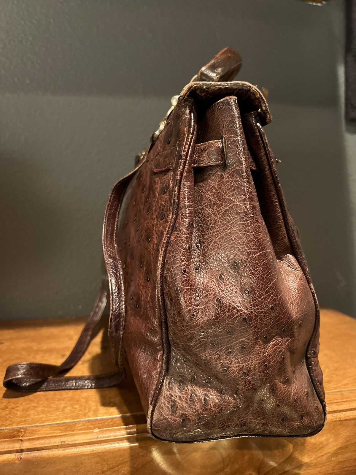 SoSo RARE SISO Early 2000's BIRKIN Style Kelly Bag Size ONE SIZE - 21 Thumbnail