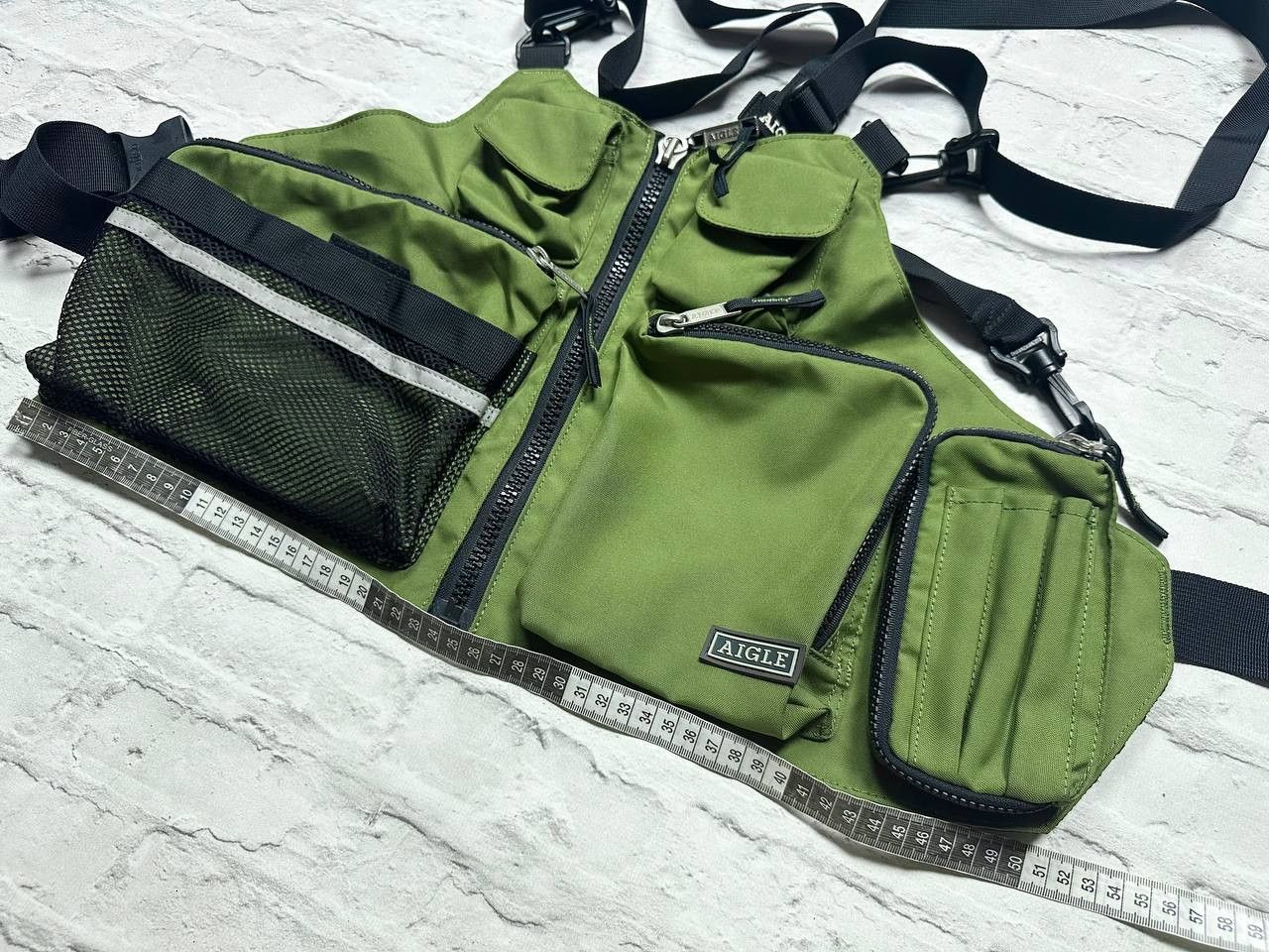 Aigle × Japanese Brand Aigle Vintage Vest Bag Rare Japanesse Size ONE SIZE - 3 Thumbnail