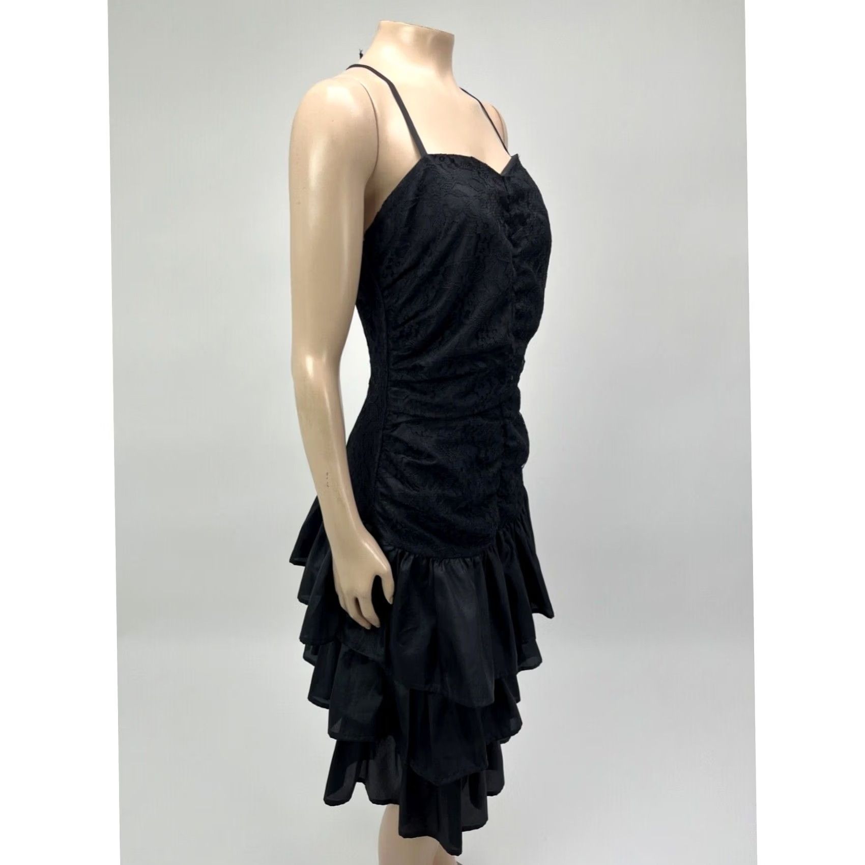 Vintage Vintage 80s 90s Unbranded Womens Dress Floral Party Tiered Prom Formal G3-2 Size 4XL / US 24-26 - 6 Thumbnail