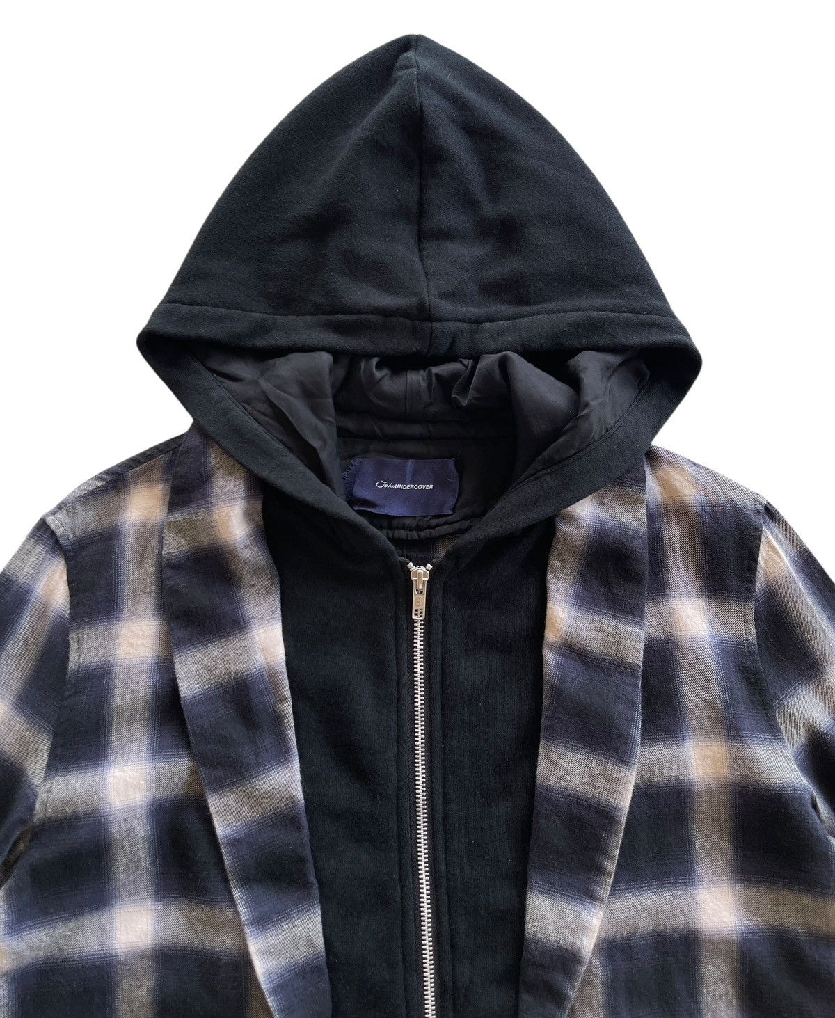 Undercover SS17 Undercover Layered Tartan Hooded Parka Size US M / EU 48-50 / 2 - 5 Thumbnail