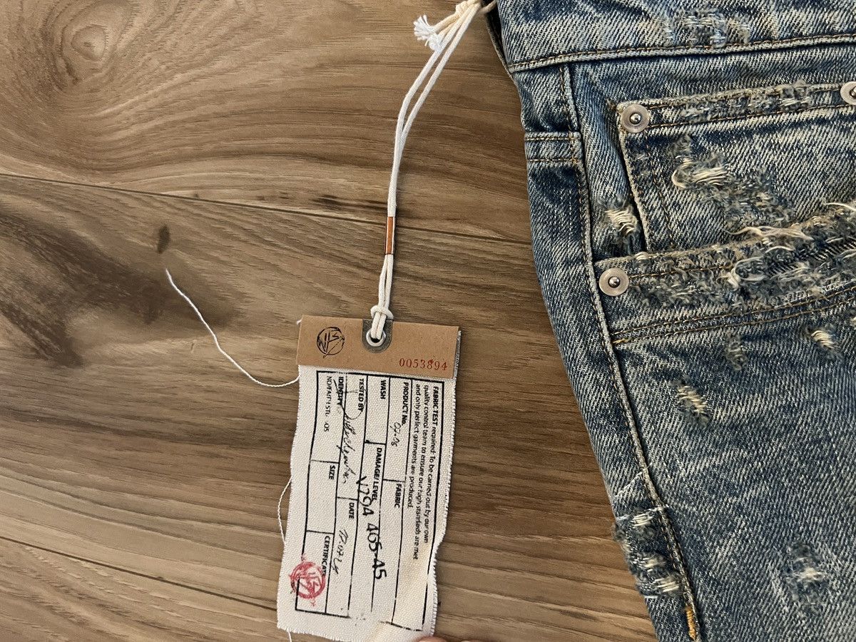 No Faith Studios No Faith Studios Italian Sewn & Worn Bootcut Denim Size US 31 - 7 Thumbnail