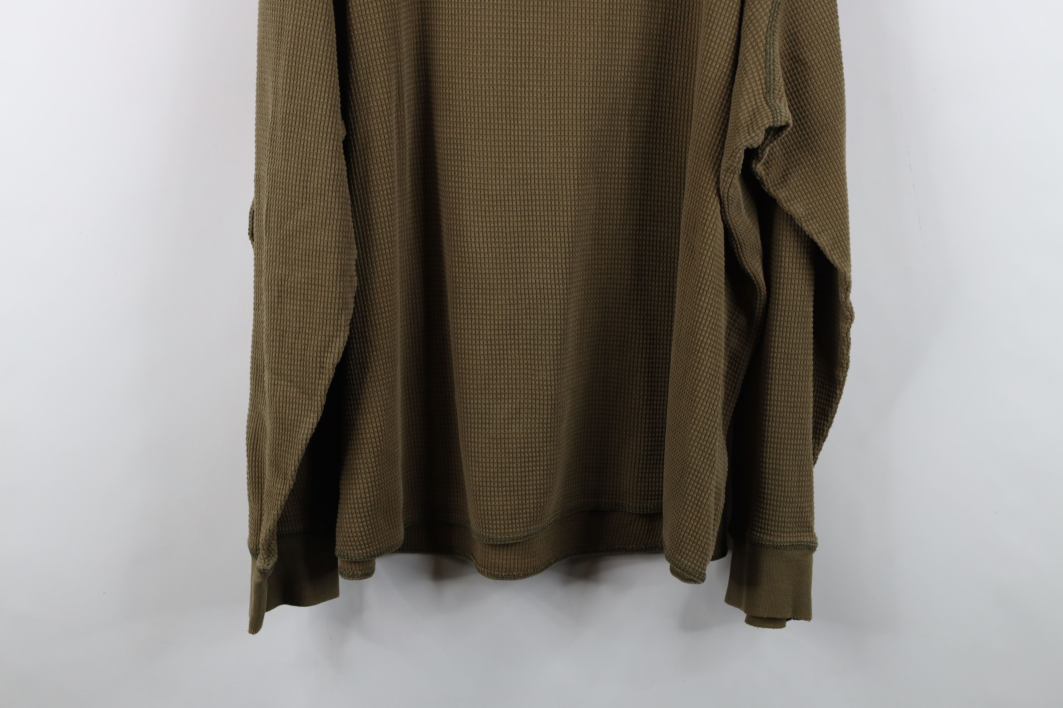 Eddie Bauer Vintage Eddie Bauer Thermal Waffle Knit Long Sleeve T-Shirt Size US XXL / EU 58 / 5 - 15 Thumbnail