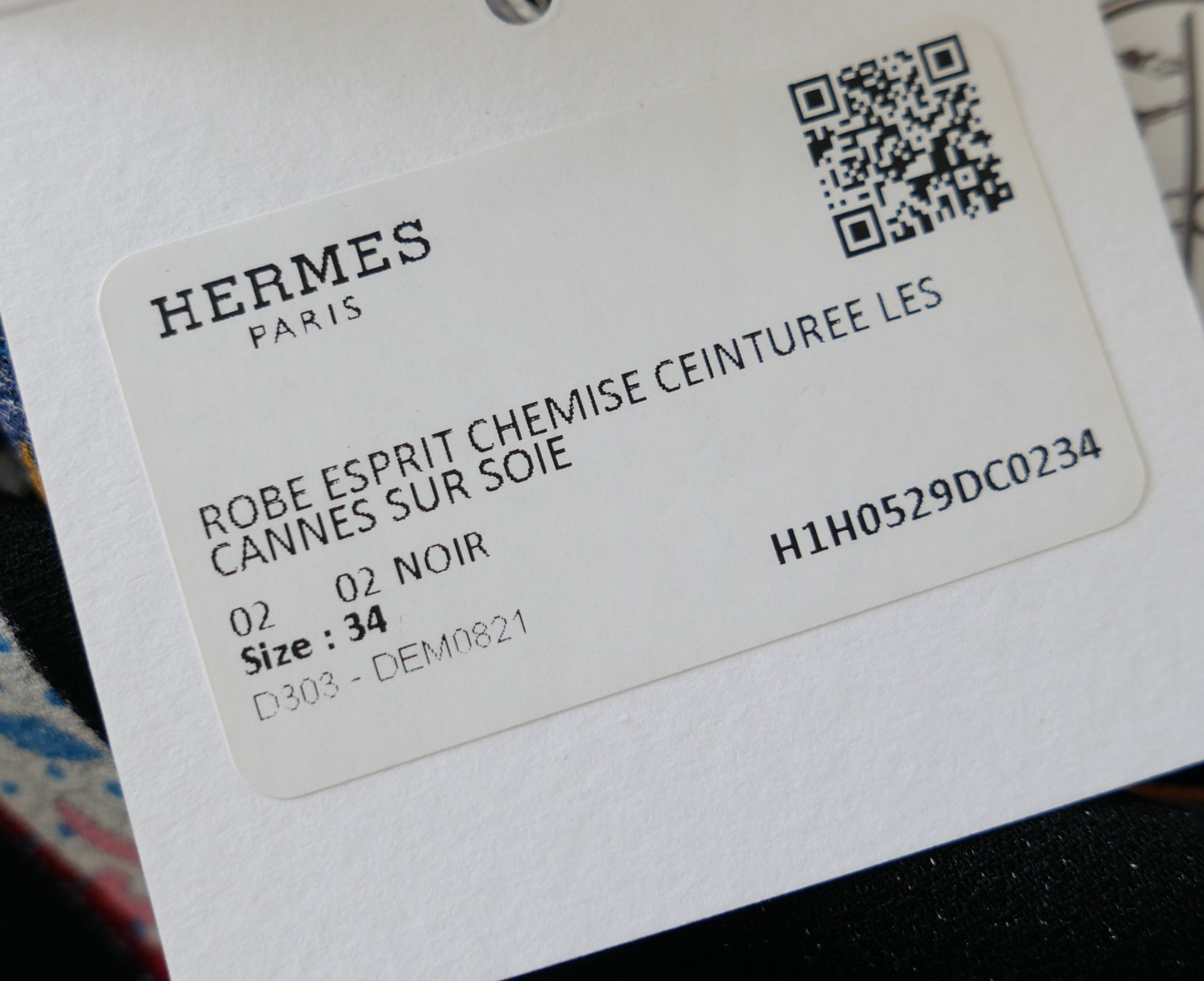 Hermes Hermes Fall 2012 Les Cannes Print Twillaine Silk Shirt Dress Size XS / US 0-2 / IT 36-38 - 7 Thumbnail