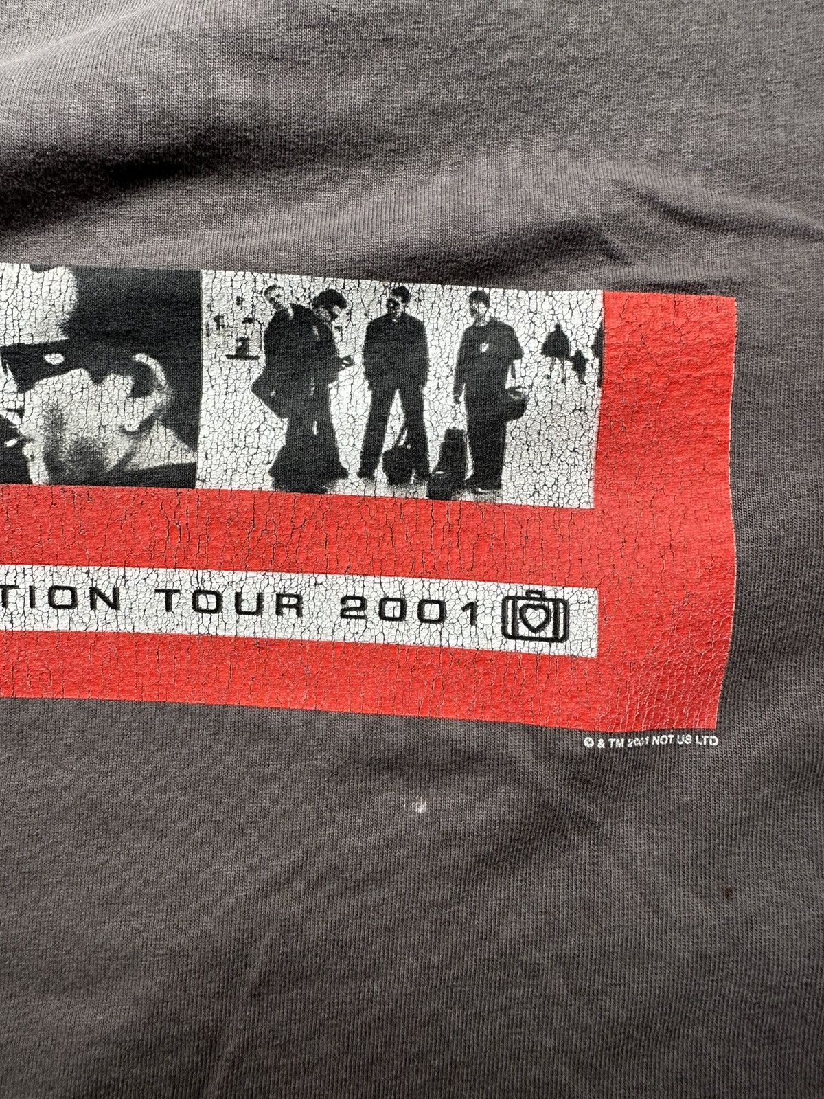 Band Tees × Vintage Vintage 2001 US Elevation Tour tee w/ back hit Size US XL / EU 56 / 4 - 3 Thumbnail