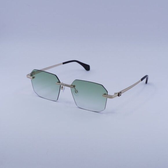 Palm Angels Palm Angels PERI10G QUARTZ 7654 Sunglasses Gold Geometric Size ONE SIZE - 5 Thumbnail