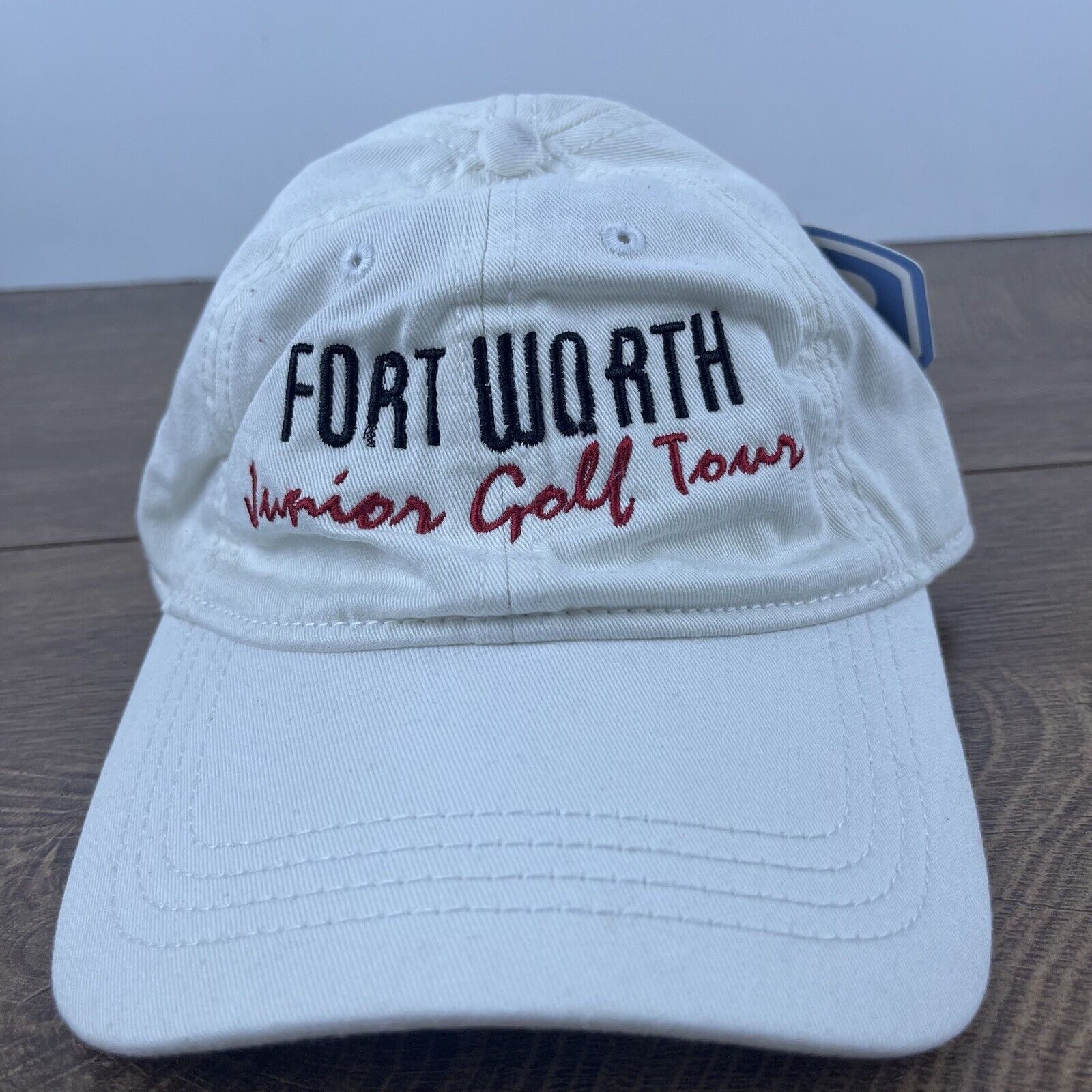 Other Fort Worth Hat Junior Golf Tour Hat White Cap Hat Adjustable Size ONE SIZE - 2 Thumbnail