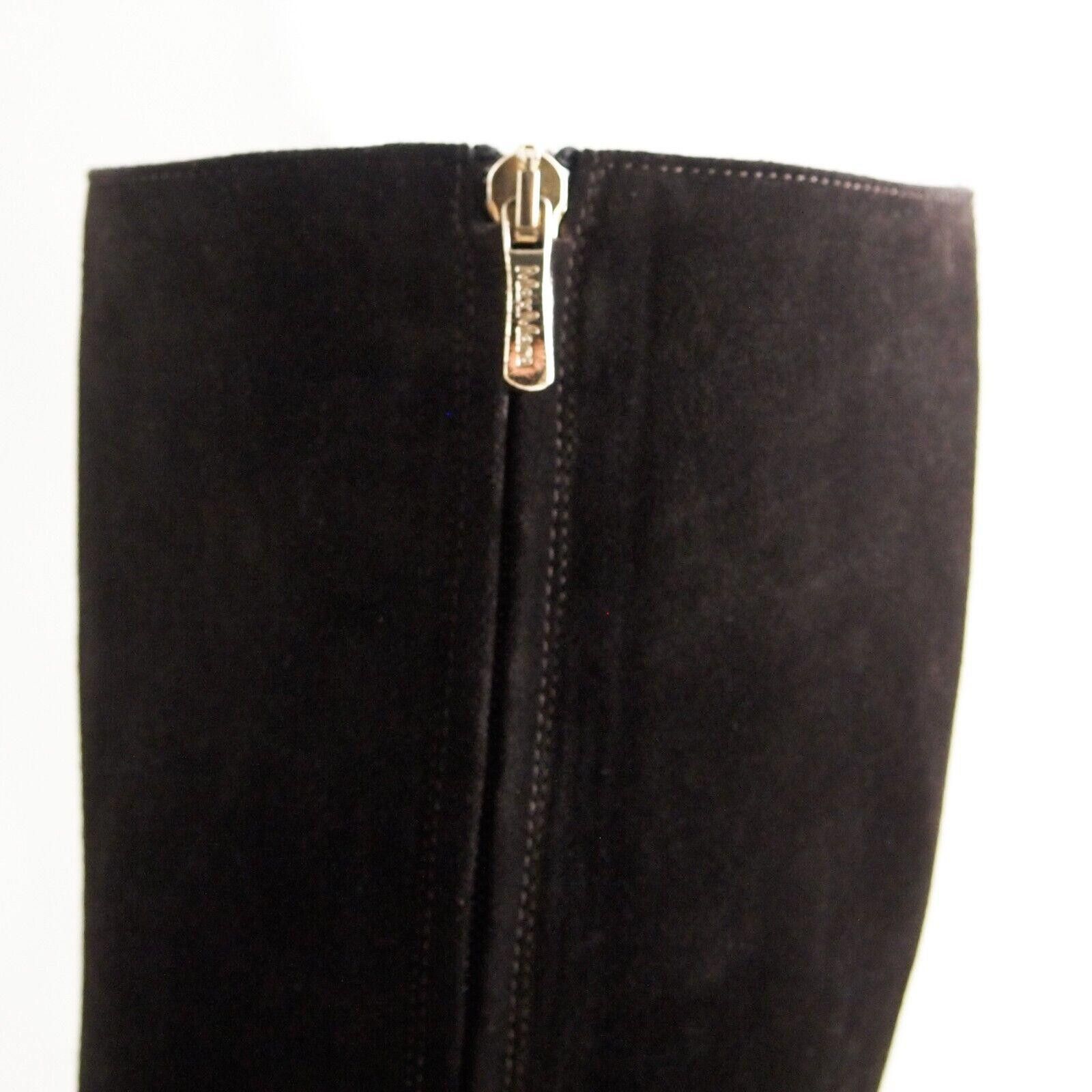 Max Mara Max Mara Riding Boots Brown Suede Size US 7 EU 37 $620 Size US 7 / IT 37 - 3 Thumbnail