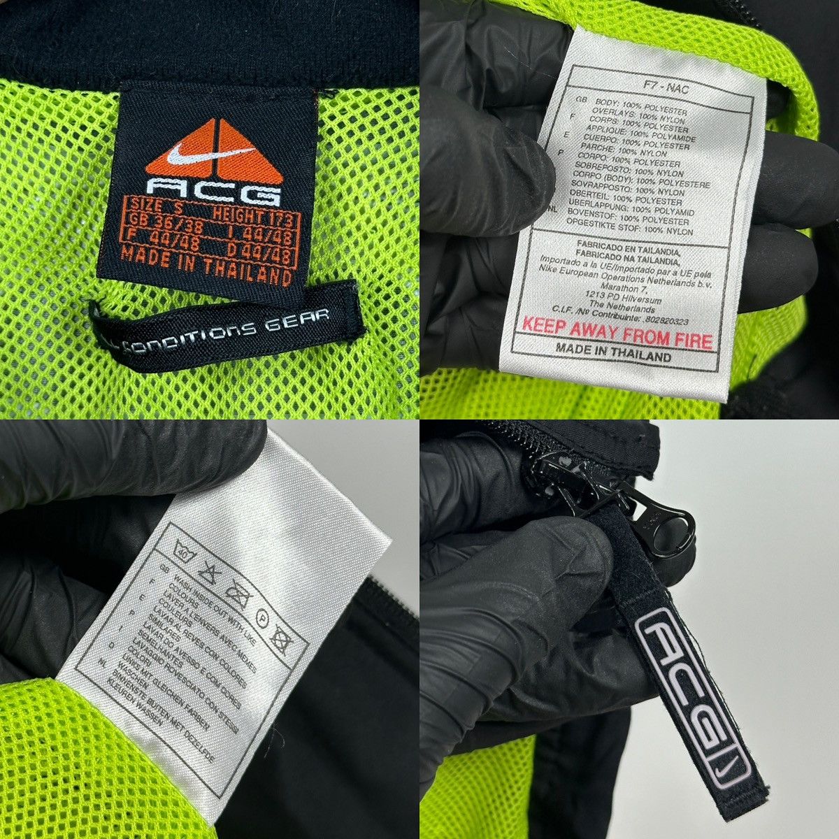 Nike ACG 90s Vintage Nike ACG Storm Fit Swoosh Jacket Size US S / EU 44-46 / 1 - 22 Thumbnail