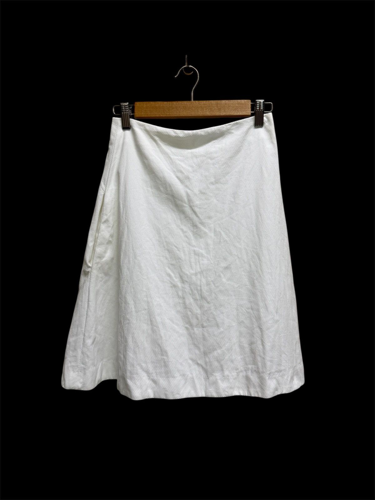 Acne Studios Acne Studios Piana Pique SS15 Midi Skirt Double Breasted Size 26" / US 2 / IT 38 - 1 Thumbnail