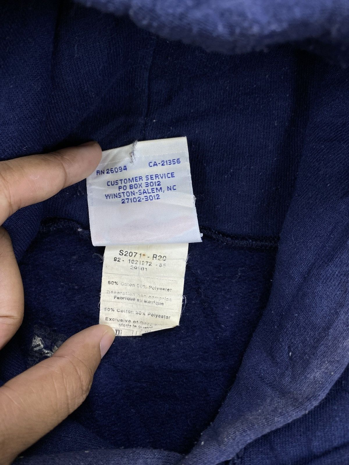 Champion Vintage Champion New York City Spellout Sweatshirt Hoodie Size US XL / EU 56 / 4 - 6 Thumbnail