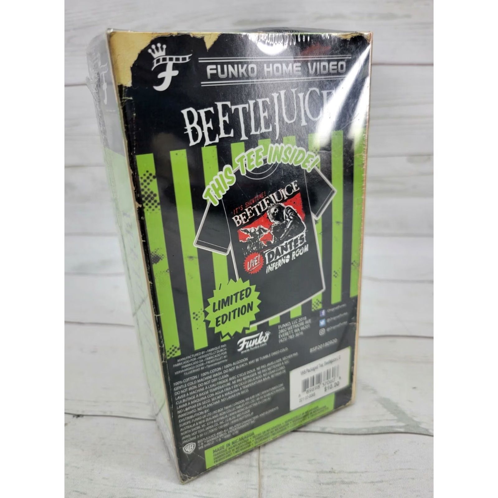 Vintage Funko BEETLEJUICE T-Shirt Size Large Limited Target Exclusive Shirt Mens Black Graphic Tee Beetlejuice 2018 Exclusive Size US L / EU 52-54 / 3 - 4 Thumbnail
