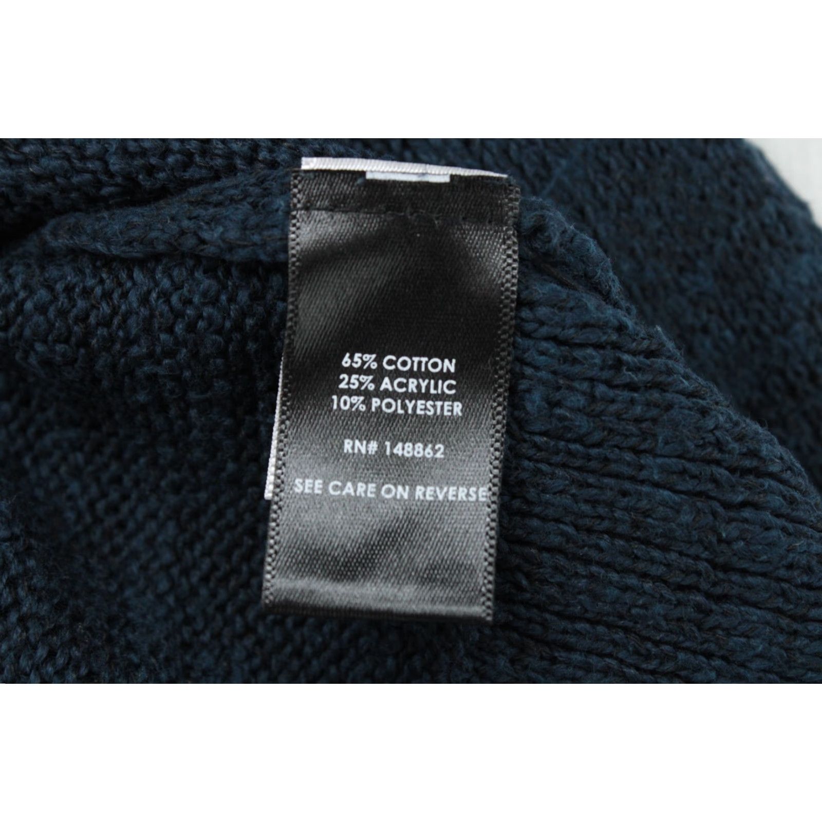 Torrid Torrid Women's Sweater Lace-Up Sleeve Blue Round-Neck Knit Pullover Size 2 Boho Modern Classic Womens Size XS / US 0-2 / IT 36-38 - 5 Thumbnail