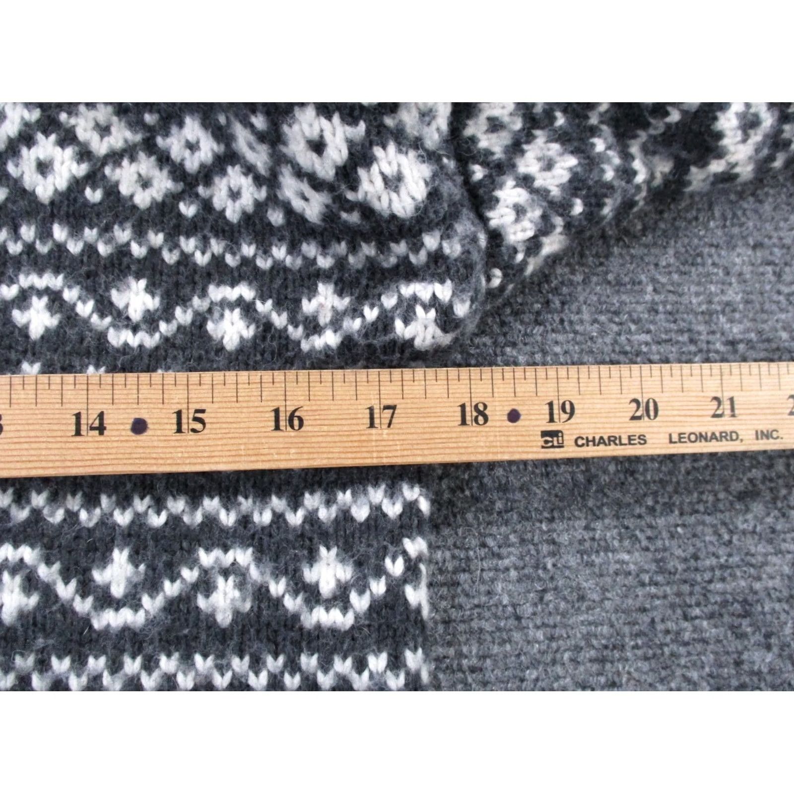 Marine Layer Marine Layer Sweater Mens XS Black White Wool Blend Aztec Casual Pullover Hoodie? Size US XS / EU 42 / 0 - 5 Thumbnail