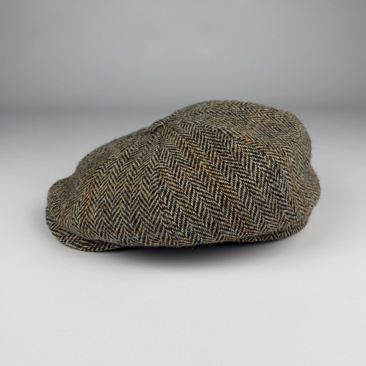 Harris Tweed Harris Tweed Vintage Wool Flat Cap Hat Size ONE SIZE - 6 Thumbnail