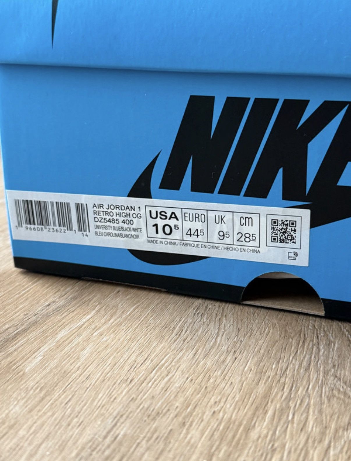 Jordan Brand Jordan 1 unc toe Size US 10.5 / EU 43-44 - 8 Thumbnail