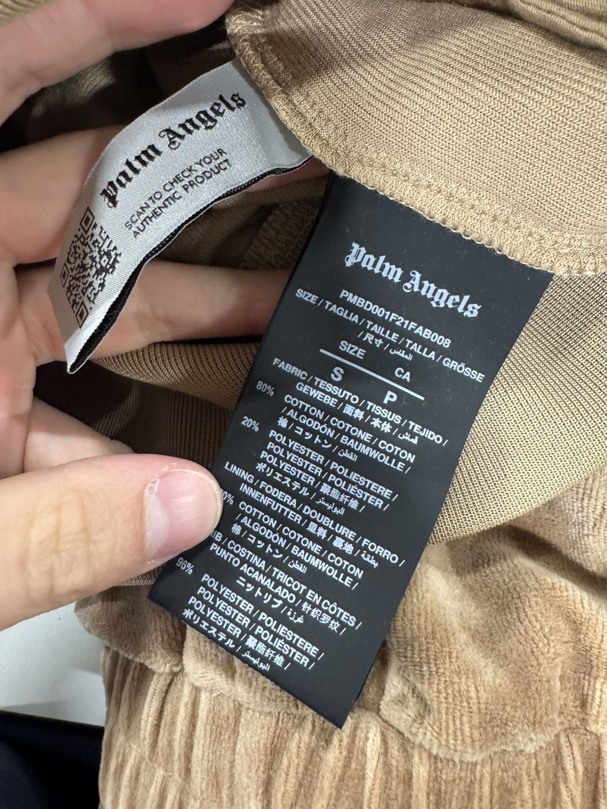 Palm Angels Palm Angels Chenille Track Jacket NEW 700$ Size US S / EU 44-46 / 1 - 5 Thumbnail