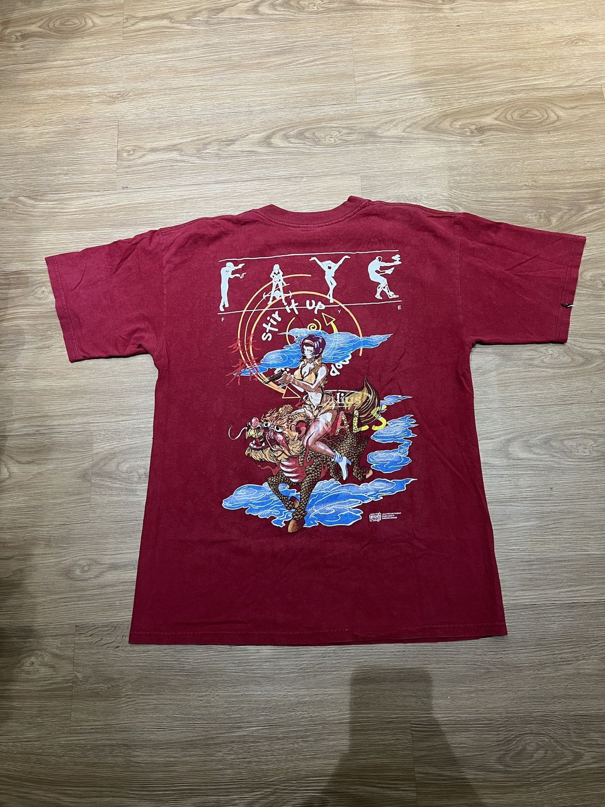 Vintage Cowboy bebop faye valentine anime stone temple pilots tshirt Size US L / EU 52-54 / 3 - 2 Thumbnail