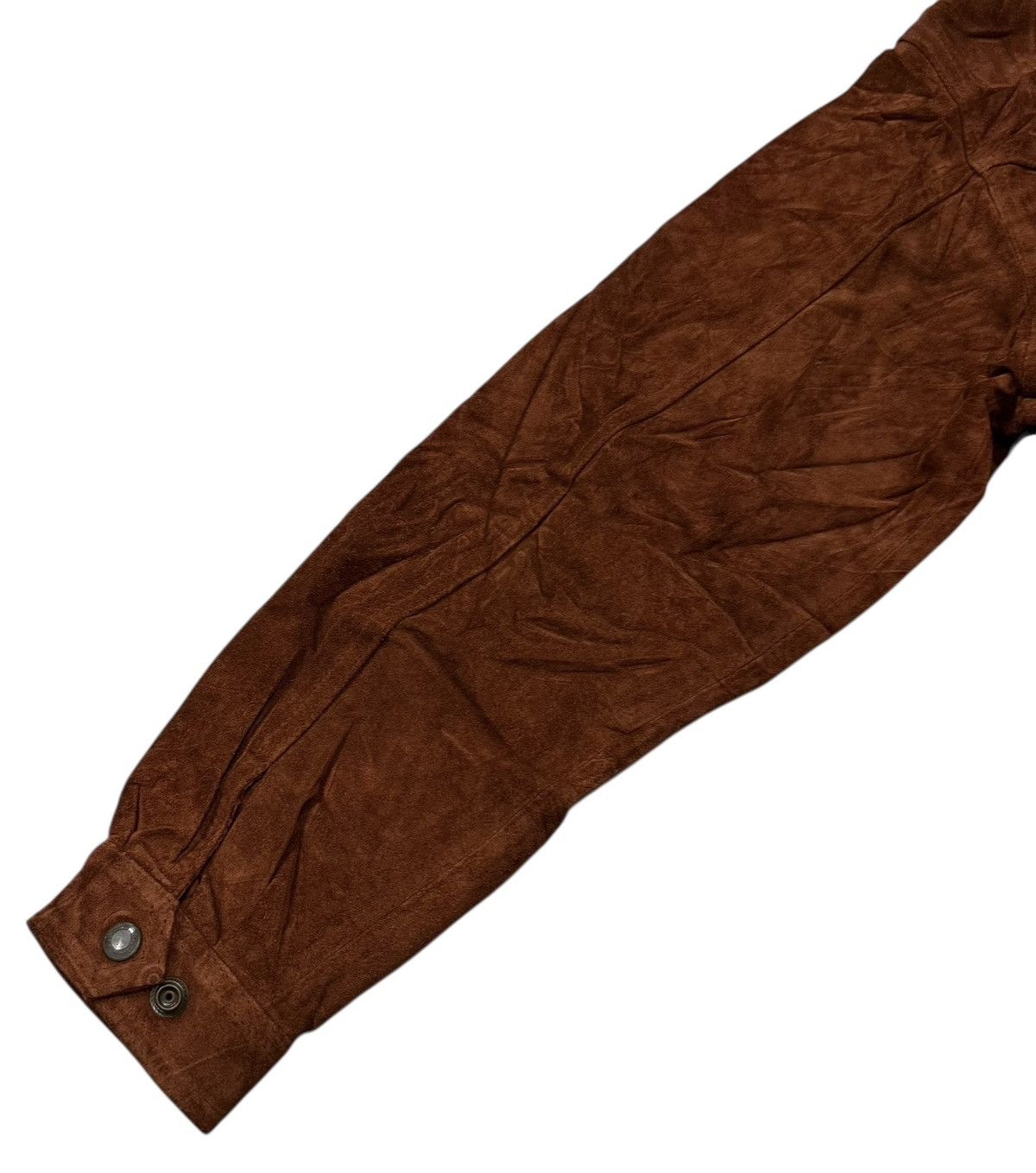 Leather Vintage Windarmor Nichiwa Western Suede Leather Jacket Size US S / EU 44-46 / 1 - 16 Thumbnail