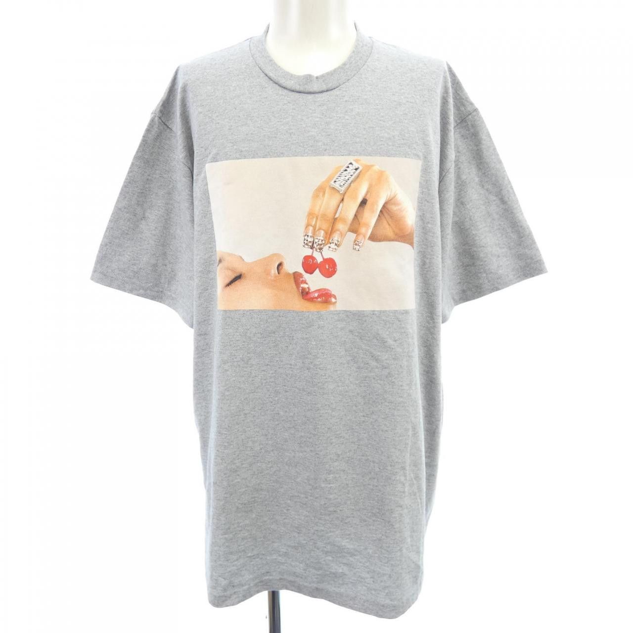 Supreme Supreme CHERRIES TEE T-shirt Cotton T-Shirts CHERRIES TEE 
