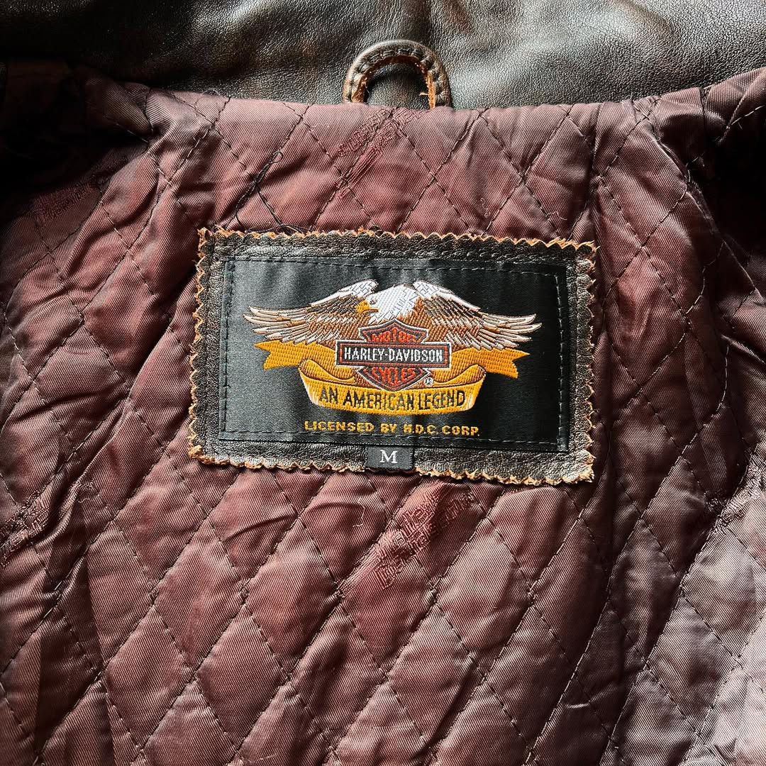 Harley Davidson Harley Davidson Single Rider Leather Jacket Size US M / EU 48-50 / 2 - 4 Thumbnail